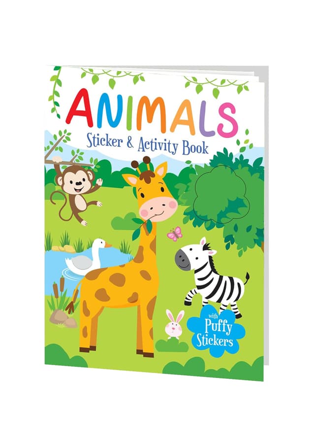 Animal Sticker & Activity Book (পেপারব্যাক) | Animal Sticker & Activity Book (Paperback)