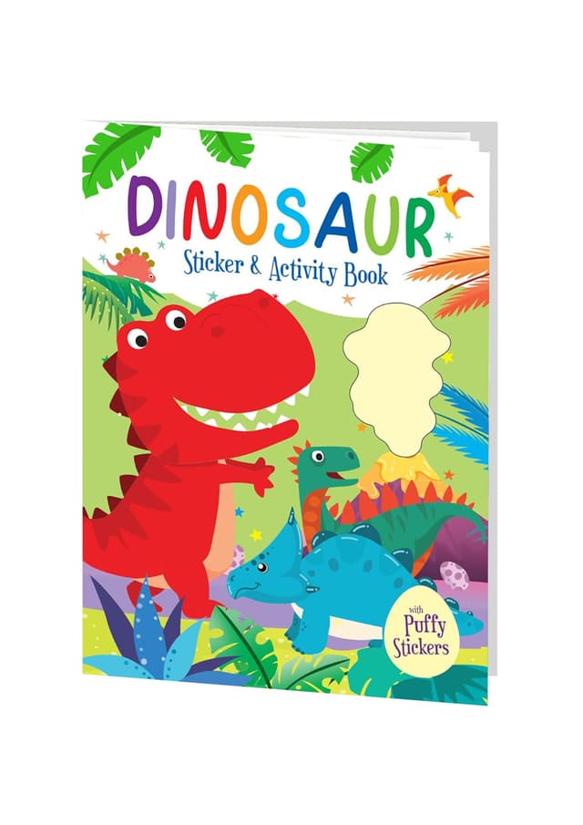 Dinosaur Sticker & Activity Book (পেপারব্যাক) | Dinosaur Sticker & Activity Book (Paperback)