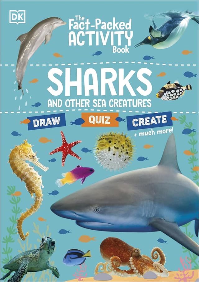The Fact-Packed Activity Book: Sharks and Other Sea Creatures (পেপারব্যাক) | The Fact-Packed Activity Book: Sharks and Other Sea Creatures (Paperback)