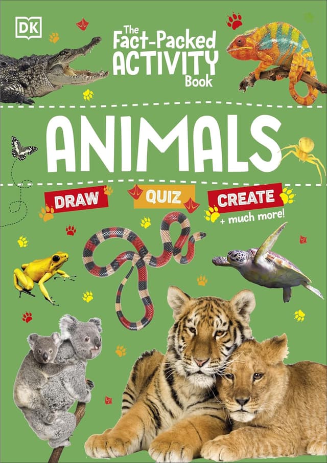 The Fact-Packed Activity Book: Animals (পেপারব্যাক) | The Fact-Packed Activity Book: Animals (Paperback)