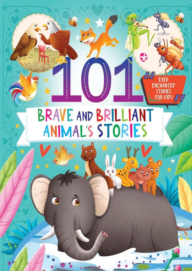 101 Brave And Brilliant Animals Stories (হার্ডকভার) | 101 Brave And Brilliant Animals Stories (Hardcover)