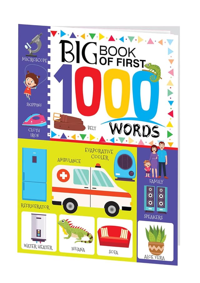 The Big Book of First 1000 Words (হার্ডকভার) | The Big Book of First 1000 Words (Hardcover)