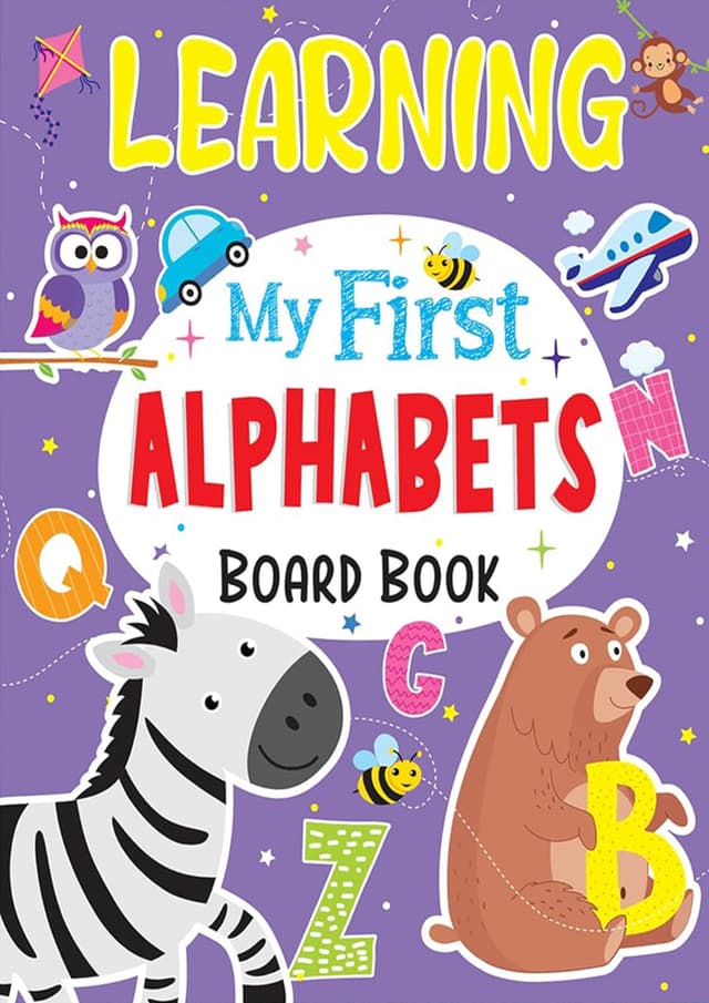 Learning My First Alphabets Board Book (পেপারব্যাক) | Learning My First Alphabets Board Book (Paperback)