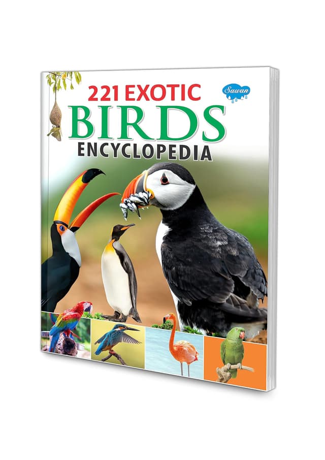 221 Exotic Birds Encyclopaedia (পেপারব্যাক) | 221 Exotic Birds Encyclopaedia (Paperback)