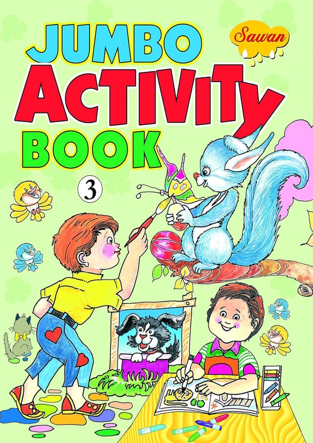 Jumbo Activity Book -3 (পেপারব্যাক) | Jumbo Activity Book -3 (Paperback)