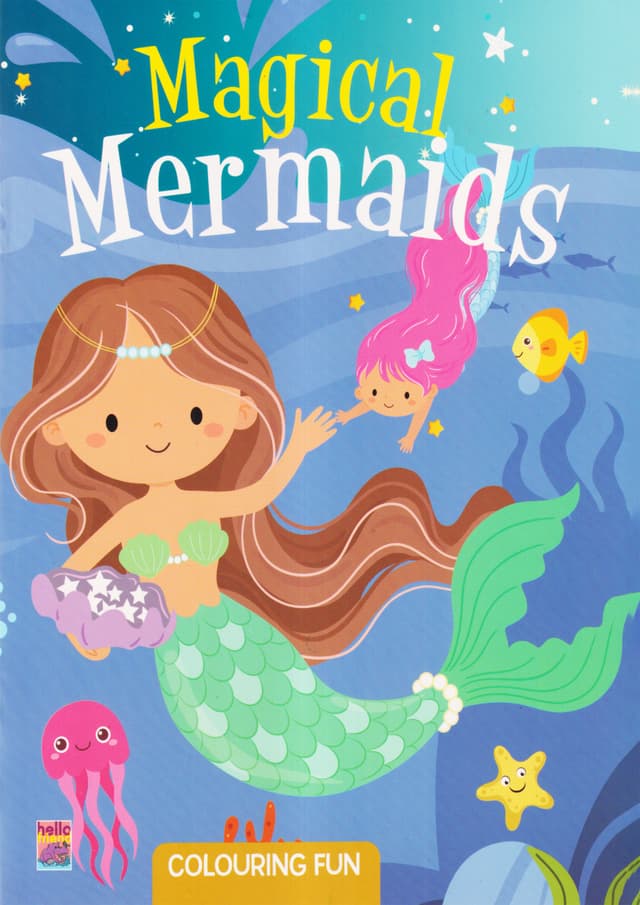 Magical Mermaids Colouring Fun (পেপারব্যাক) | Magical Mermaids Colouring Fun (Paperback)