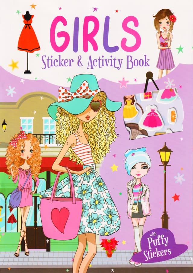 Girls Sticker & Activity Book (পেপারব্যাক) | Girls Sticker & Activity Book (Paperback)