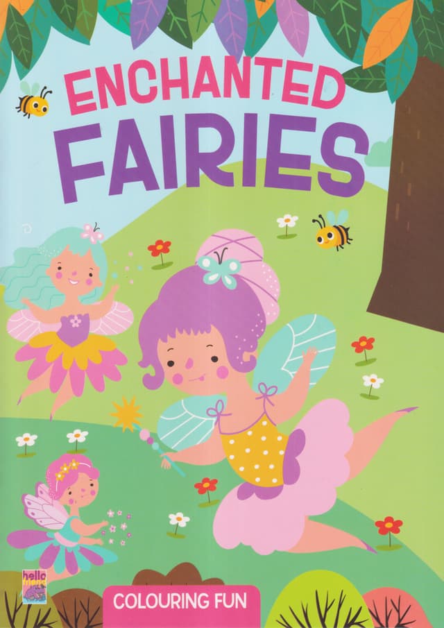 Enchanted Fairies Colouring Fun (পেপারব্যাক) | Enchanted Fairies Colouring Fun (Paperback)