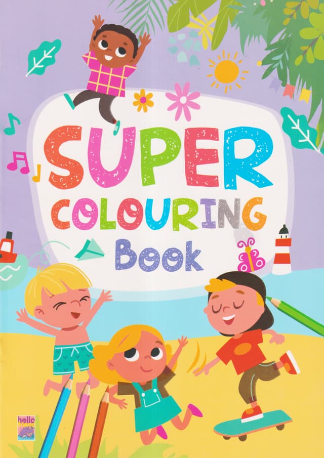 Super Colouring Book - 1 (পেপারব্যাক) | Super Colouring Book - 1 (Paperback)