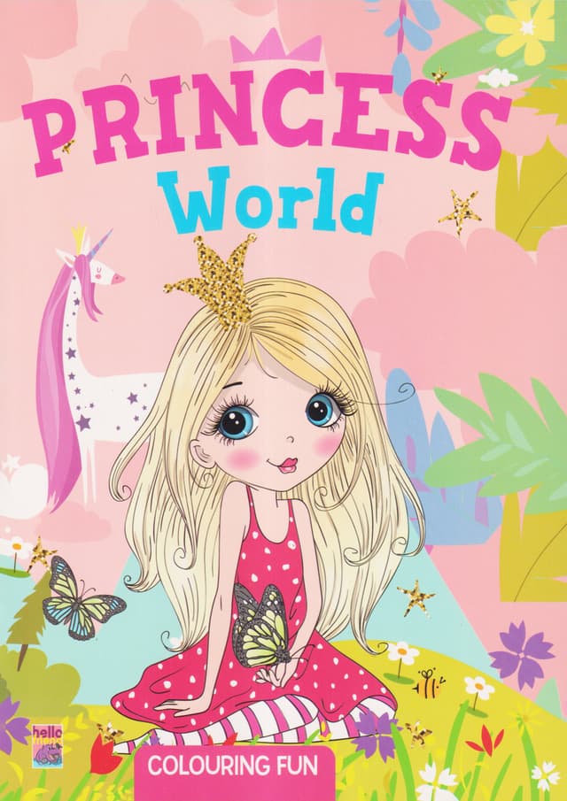 Princess World Colouring fun (পেপারব্যাক) | Princess World Colouring fun (Paperback)