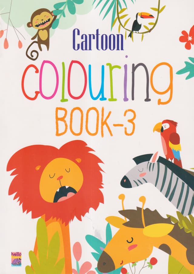 Cartoon Colouring Book -3 (পেপারব্যাক) | Cartoon Colouring Book -3 (Paperback)