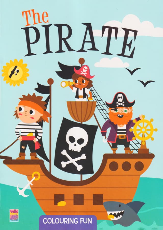 The Pirate Colouring Fun (পেপারব্যাক) | The Pirate Colouring Fun (Paperback)