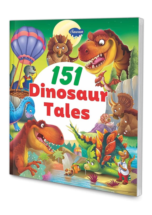 151 Dinosaur Tales (পেপারব্যাক) | 151 Dinosaur Tales (Paperback)