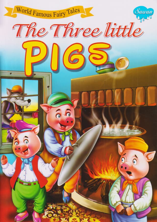 World Famous Fairy Tales: The Three Little Pigs (পেপারব্যাক) | World Famous Fairy Tales: The Three Little Pigs (Paperback)