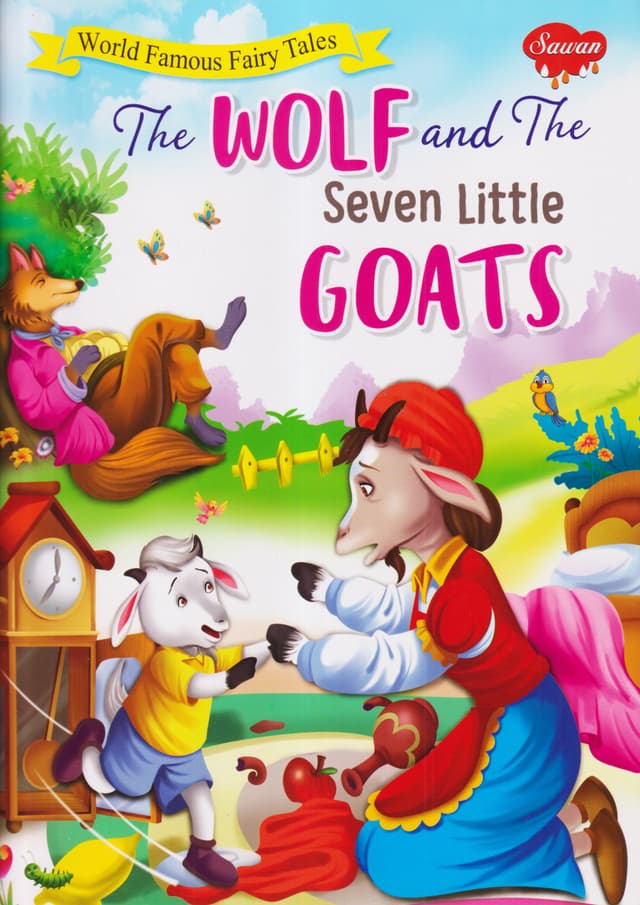 World Famous Fairy Tales: The Wolf And The Seven Little Goats (পেপারব্যাক) | World Famous Fairy Tales: The Wolf And The Seven Little Goats (Paperback)