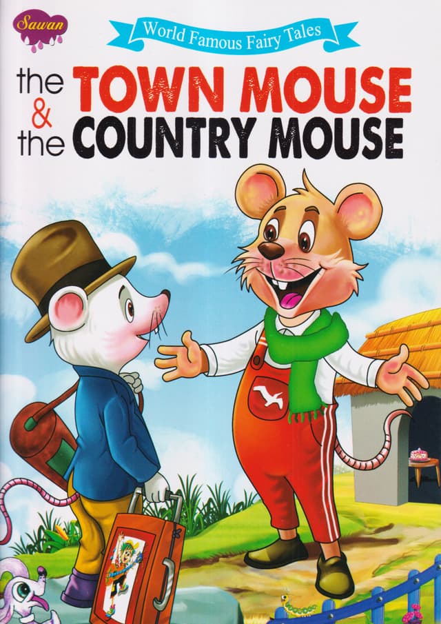 World Famous Fairy Tales: The Town Mouse & the Country Mouse (পেপারব্যাক) | World Famous Fairy Tales: The Town Mouse & the Country Mouse (Paperback)