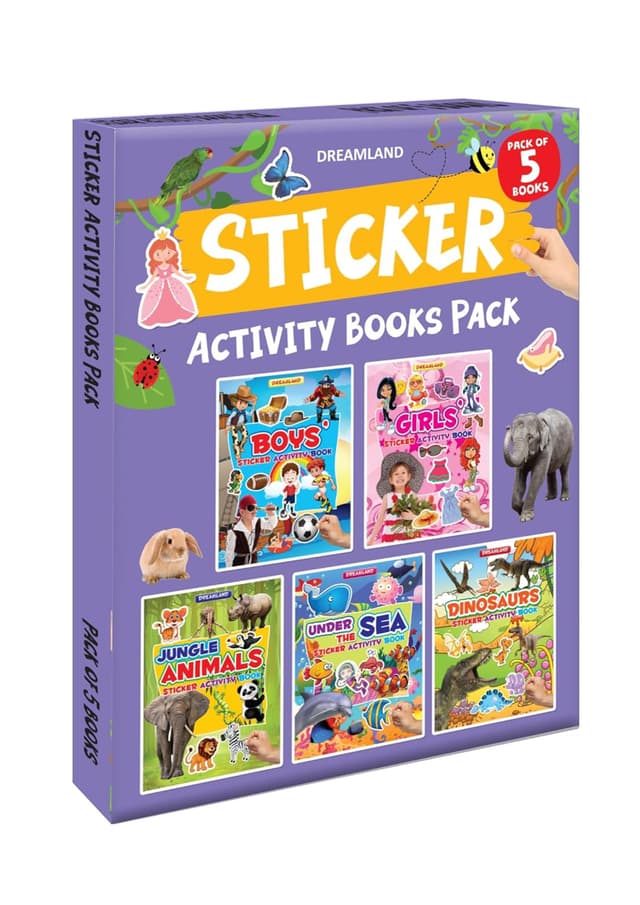 Dreamland : Sticker Activity Books Pack (পেপারব্যাক) | Dreamland : Sticker Activity Books Pack (Paperback)