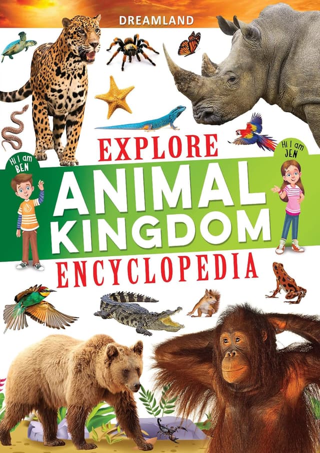 Dreamland Explore Animal Kingdom Encyclopedia (পেপারব্যাক) | Dreamland Explore Animal Kingdom Encyclopedia (Paperback)
