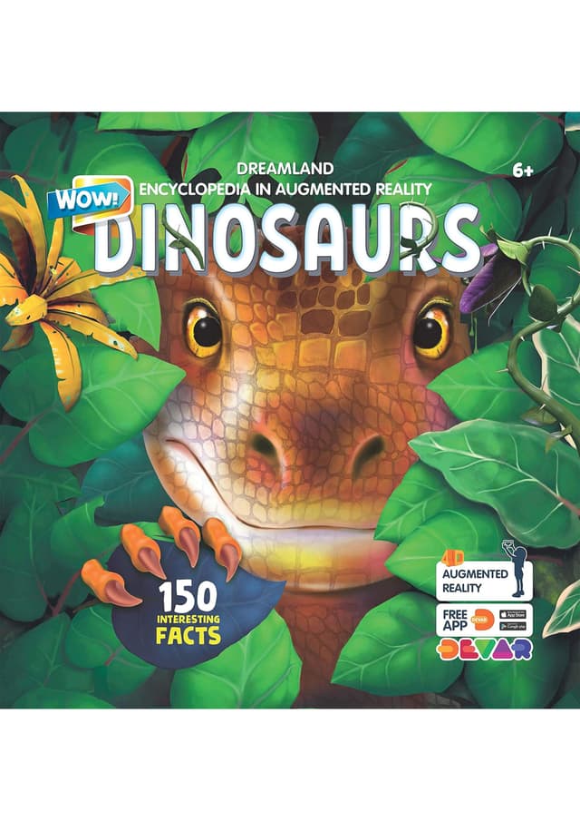 Encyclopedia In Augmented Reality Dinosaurs (পেপারব্যাক) | Encyclopedia In Augmented Reality Dinosaurs (Paperback)