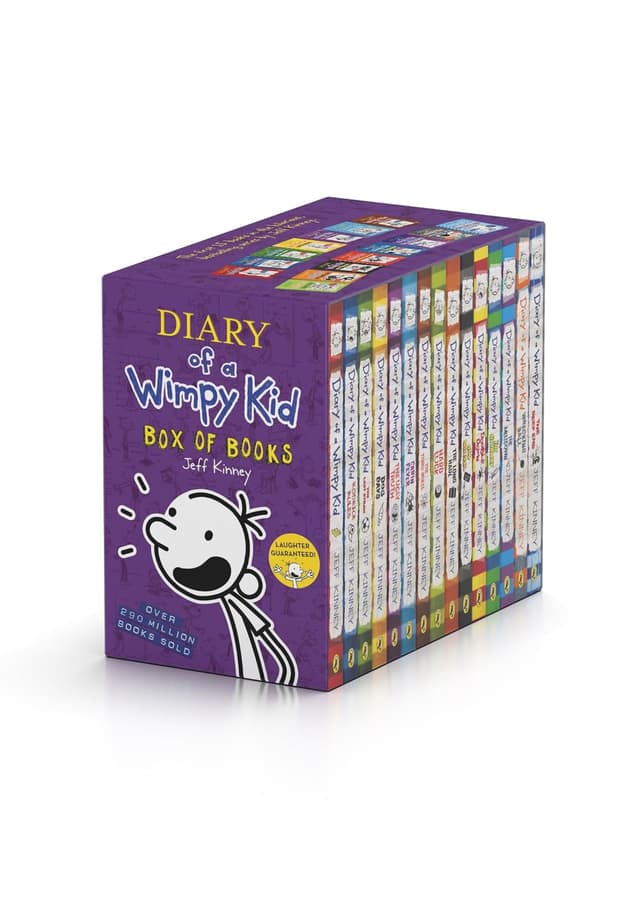 Diary of a Wimpy Kid Boxset: 15 Books Collection (Books 1-15) (পেপারব্যাক) | Diary of a Wimpy Kid Boxset: 15 Books Collection (Books 1-15) (Paperback)