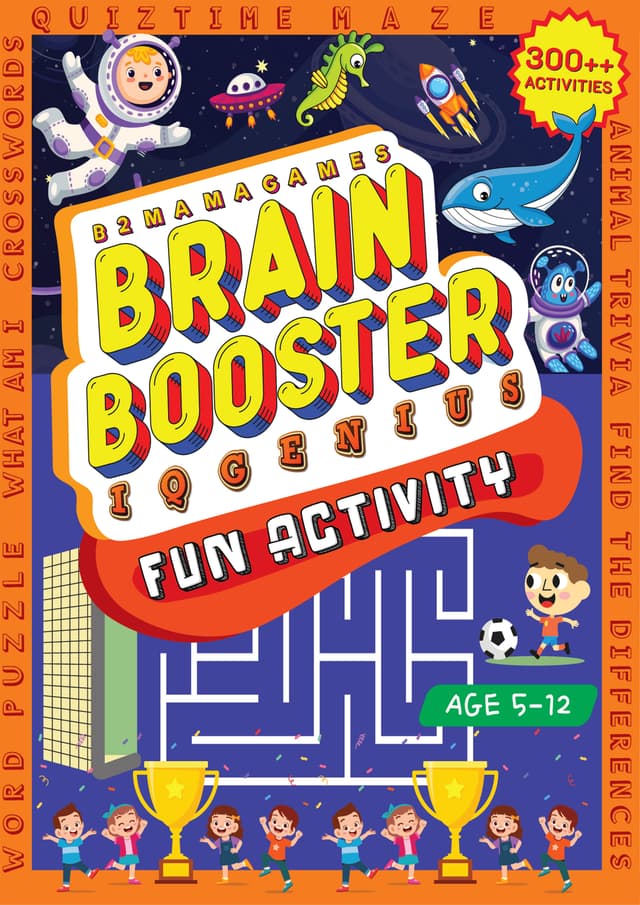 Brain Booster Fun Activity (পেপারব্যাক) | Brain Booster Fun Activity (Paperback)