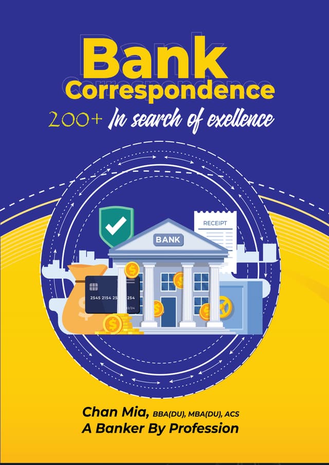 Bank Correspondence (হার্ডকভার) | Bank Correspondence (Hardcover)