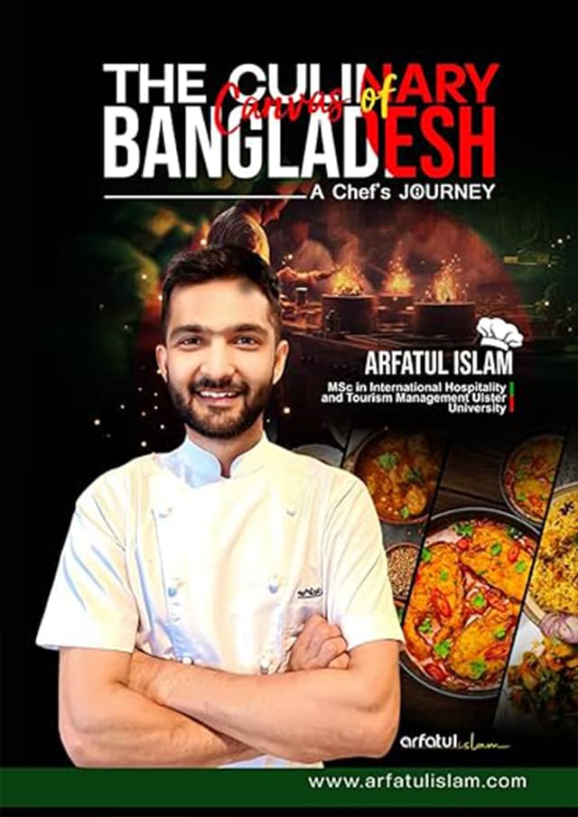 The Culinary Canvas of Bangladesh: A Chef's Journey (হার্ডকভার) | The Culinary Canvas of Bangladesh: A Chef's Journey (Hardcover)