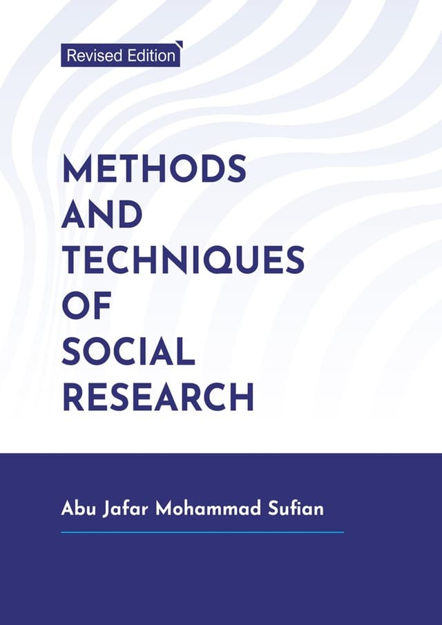 Methods and Techniques of Social Research (পেপারব্যাক) | Methods And Techniques of Social Research (Paperback)