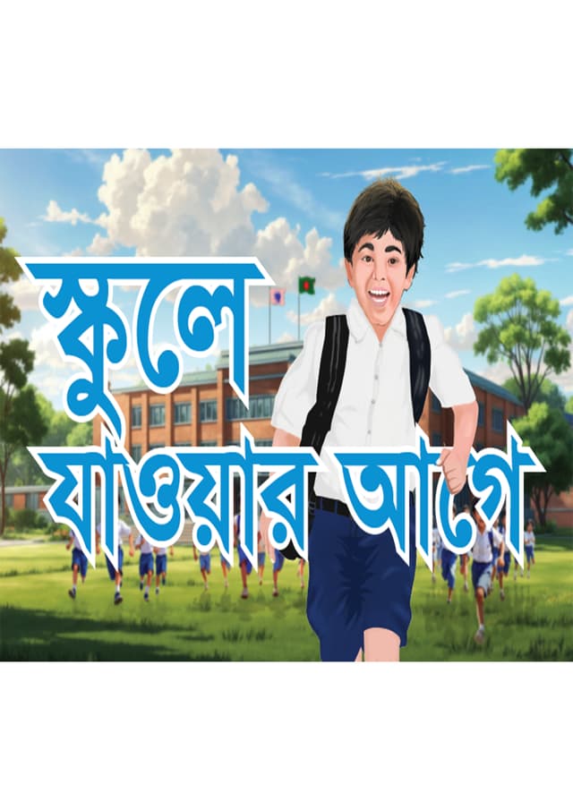 স্কুলে যাওয়ার আগে (পেপারব্যাক) | Schoole Jawar Agge (Paperback)