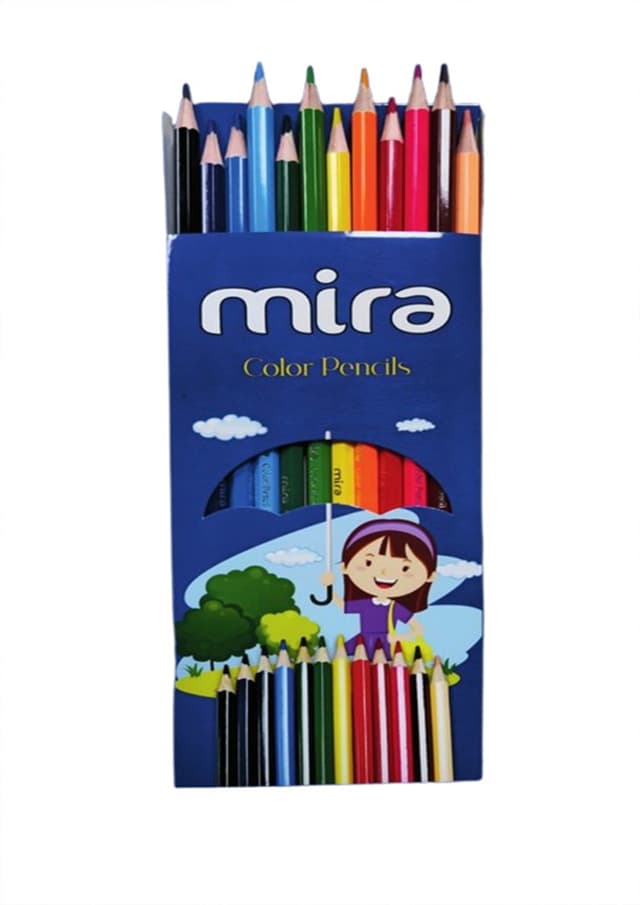 Petra Mira 12 Color Pencil Full Length | 