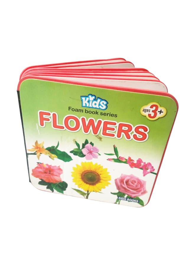 Kids Foam Book Series: Flowers | Kids Foam Book Series: Flowers
