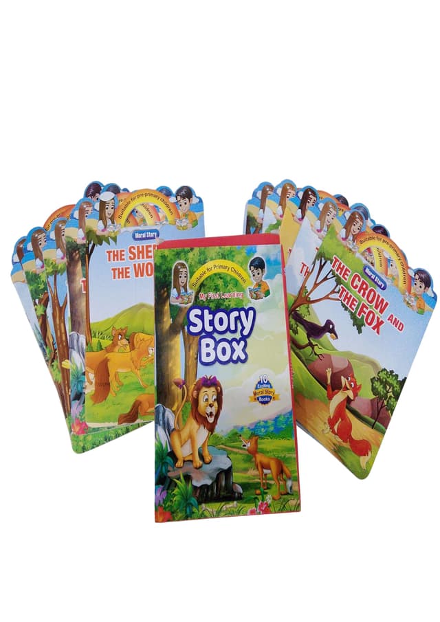 My First Learning Story Box 10 Books Together (হার্ডকভার) | My First Learning Story Box 10 Books Together (Hardcover)