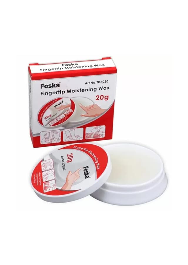 Foska Fingertip Moistening Wax TD8020 | 