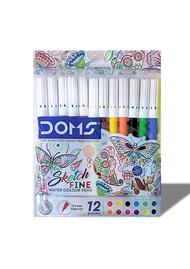 Doms Sketch Fine Water Colour Pens (80150) | 