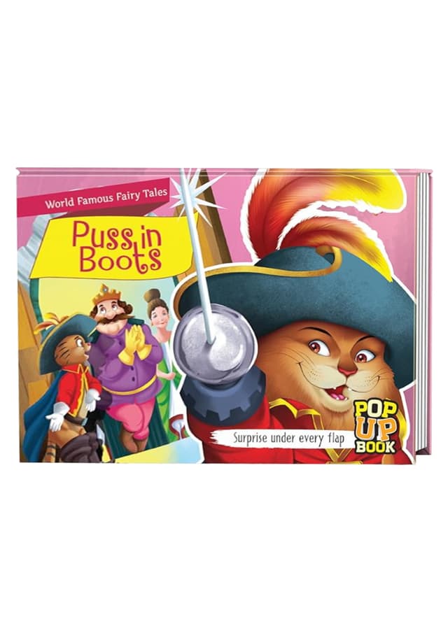 World Famous Fairy Tales: Puss in Boots (Pop Up Book) (পেপারব্যাক) | World Famous Fairy Tales: Puss in Boots (Pop Up Book) (Paperback)