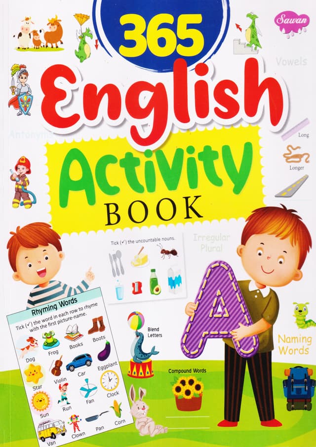 365 English Activity Book (পেপারব্যাক) | 365 English Activity Book (Paperback)