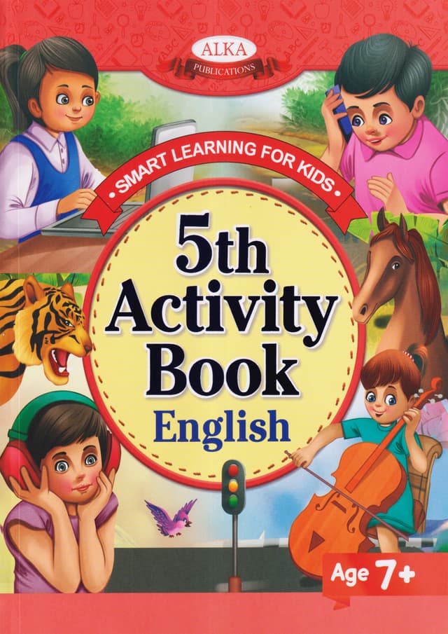 5th ACTIVITY BOOK - English (পেপারব্যাক) | 5th ACTIVITY BOOK - English (Paperback)