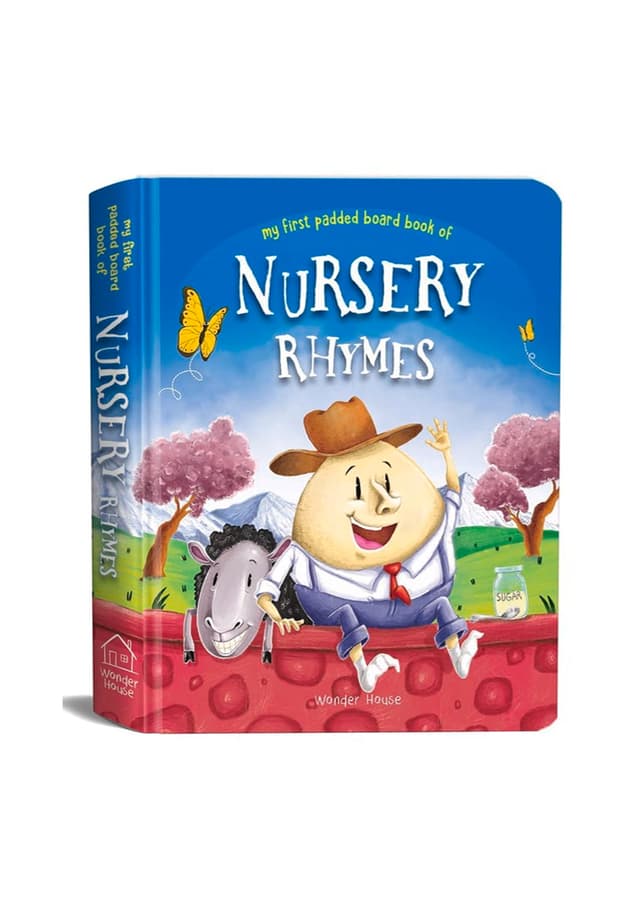 Nursery Rhymes Board Book: Illustrated Classic Nursery Rhymes (My First Book series) (হার্ডকভার) | Nursery Rhymes Board Book: Illustrated Classic Nursery Rhymes (My First Book series) (Hardcover)