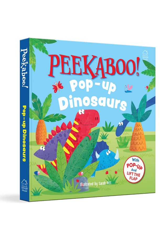 Peekaboo! Pop-up: Dinosaurs: Pop-up and Lift the Flap (হার্ডকভার) | Peekaboo! Pop-up: Dinosaurs: Pop-up and Lift the Flap (Hardcover)