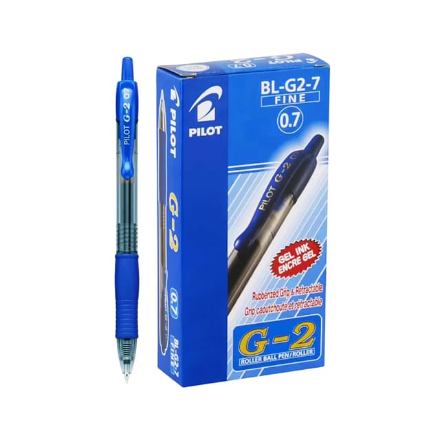 Pilot Roller Ball Pen (BL-G2-7 Fine 0.7) Blue | 