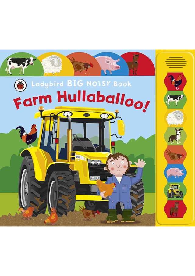Ladybird Big Noisy Book: Farm Hullaballoo! (পেপারব্যাক) | Ladybird Big Noisy Book: Farm Hullaballoo! (Paperback)