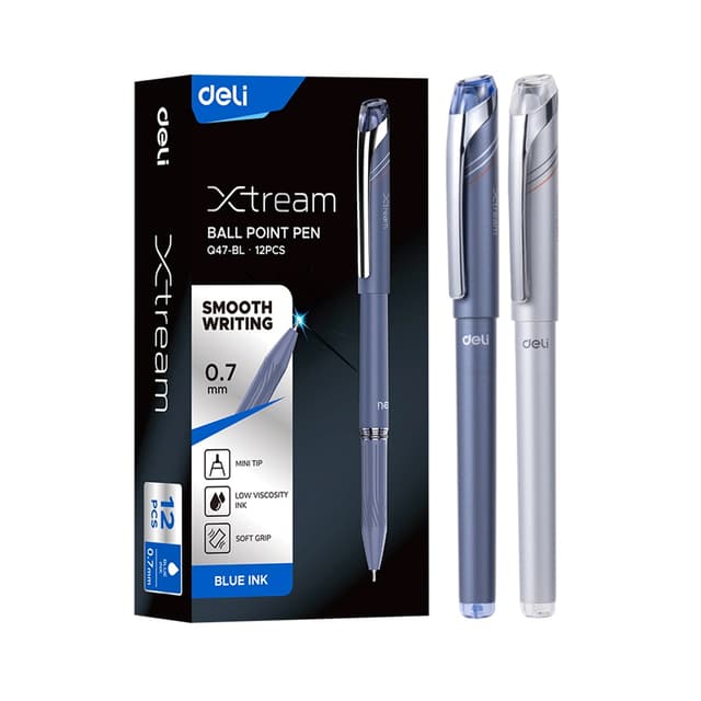 Deli Ball Point Pen Q47-BL | 