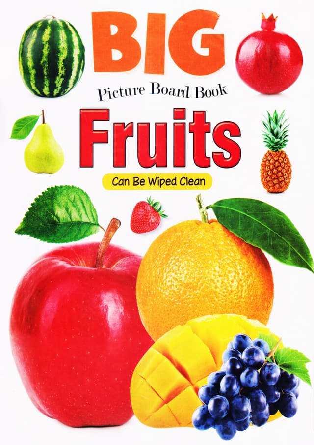 BIG Picture Board Book : Fruits (হার্ডকভার) | BIG Picture Board Book : Fruits (undefined)