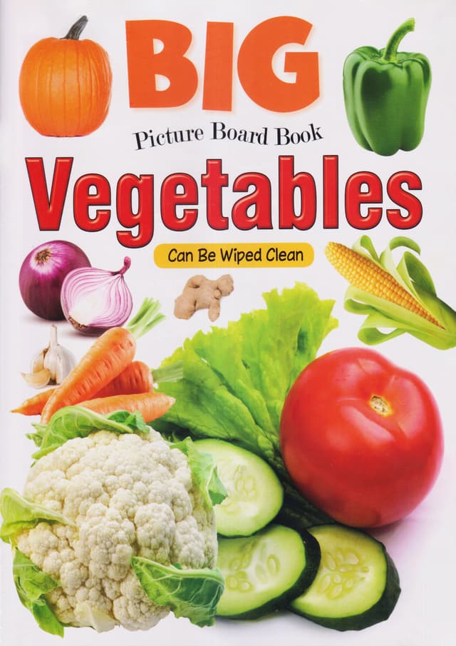 BIG Picture Board Book : Vegetables (হার্ডকভার) | BIG Picture Board Book : Vegetables (undefined)