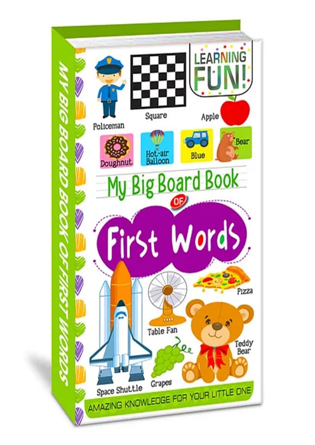 My Big Board Book Of First Words (হার্ডকভার) | My Big Board Book Of First Words (undefined)