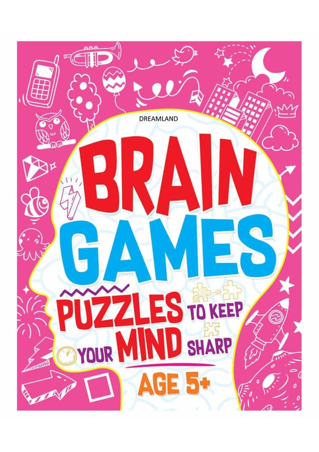 Brain Games: Puzzles To Keep Your Mind Sharp (Age 5+) (পেপারব্যাক) | Brain Games: Puzzles To Keep Your Mind Sharp (Age 5-) (undefined)
