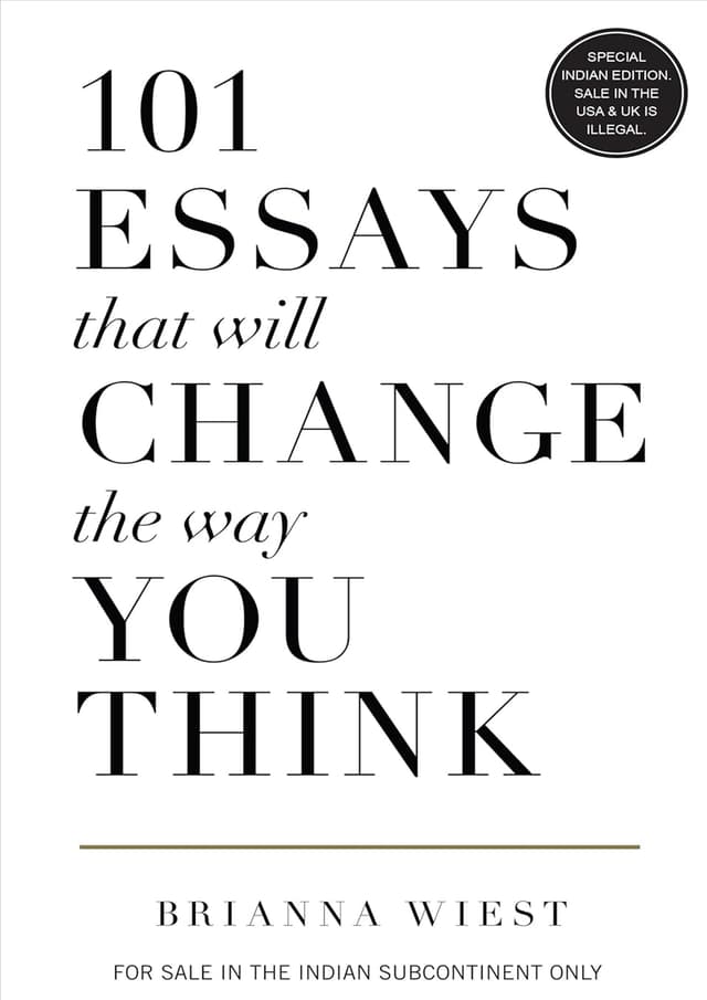 101 Essays That Will Change The Way You Think (পেপারব্যাক) | 101 Essays That Will Change The Way You Think (undefined)