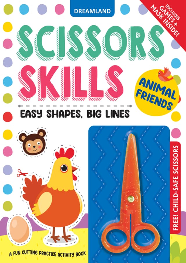 Animal Friends Scissors Skills Activity Book (পেপারব্যাক) | Animal Friends Scissors Skills Activity Book (undefined)