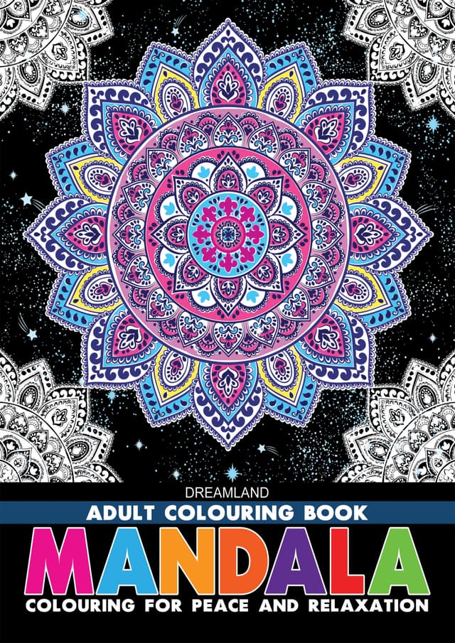 Mandala Adult Colouring Book (পেপারব্যাক) | Mandala Adult Colouring Book (undefined)