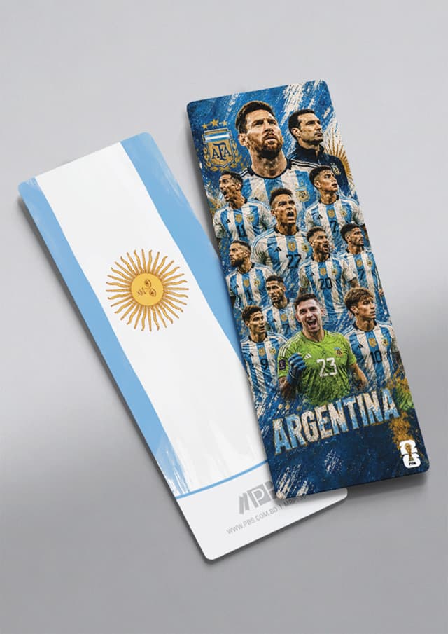 ARGENTINA (Team) - World Cup 2026 Premium Bookmark (11 of 16) | ARGENTINA (Team) - World Cup 2026 Premium Bookmark (11 of 16) (undefined)